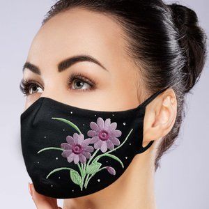 Daisy Face Mask w/ filter pocket
